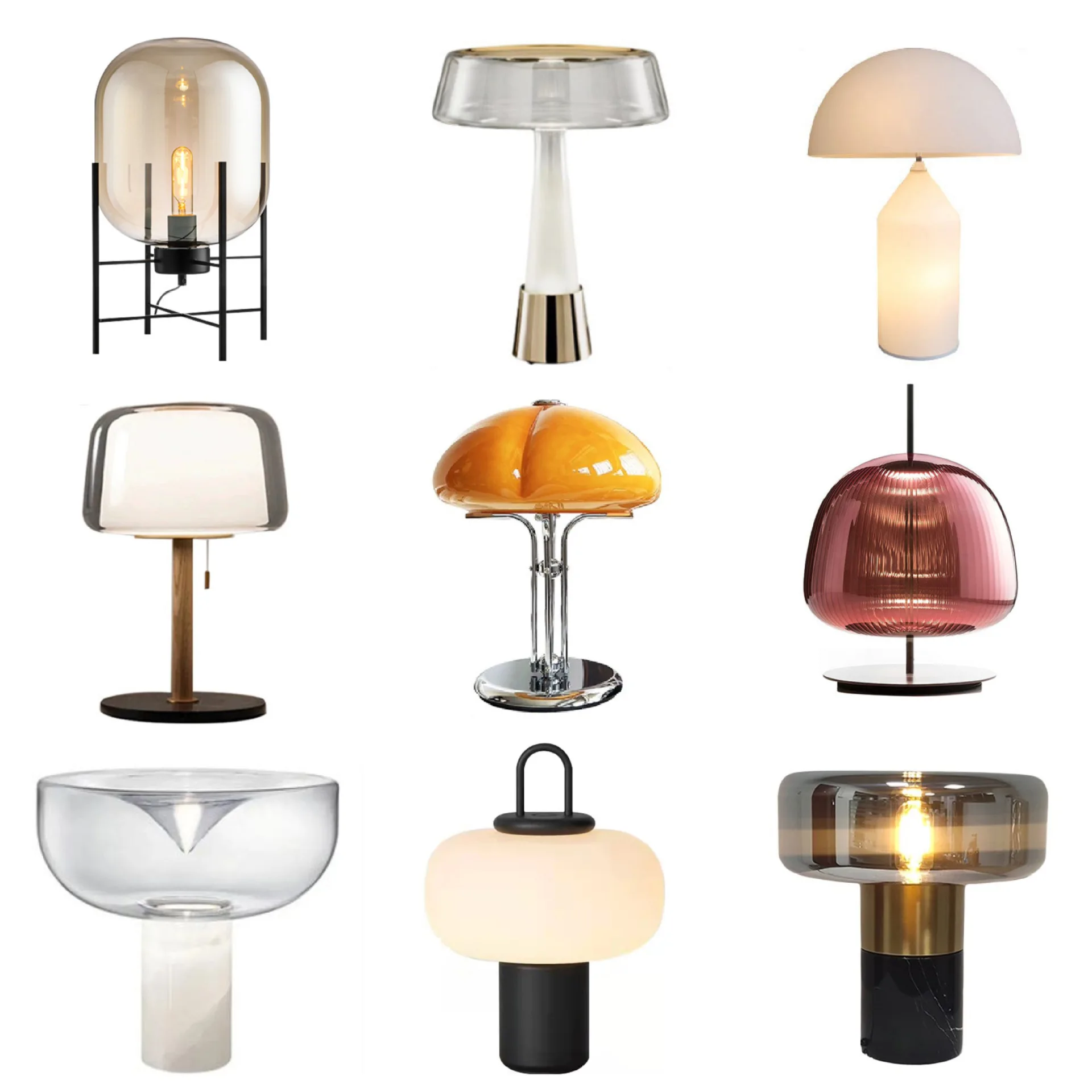 Nordic ins style atmosphere table lamp high-end designer living room bedroom cream style simple light luxury decorative lamp