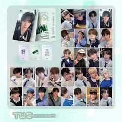 Kpop TWS Laser Boxed Card 50pcs/Set High Quality HD Photo Double Sides Printing LOMO Card SHINYU JIHOON DOHOON Fans Collection