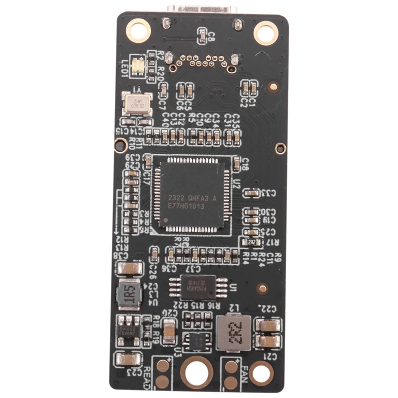 Adattatore per custodia SSD da M.2 a tipo C da 1 pezzo Scheda interposer per custodia HDD M2 NVME nera