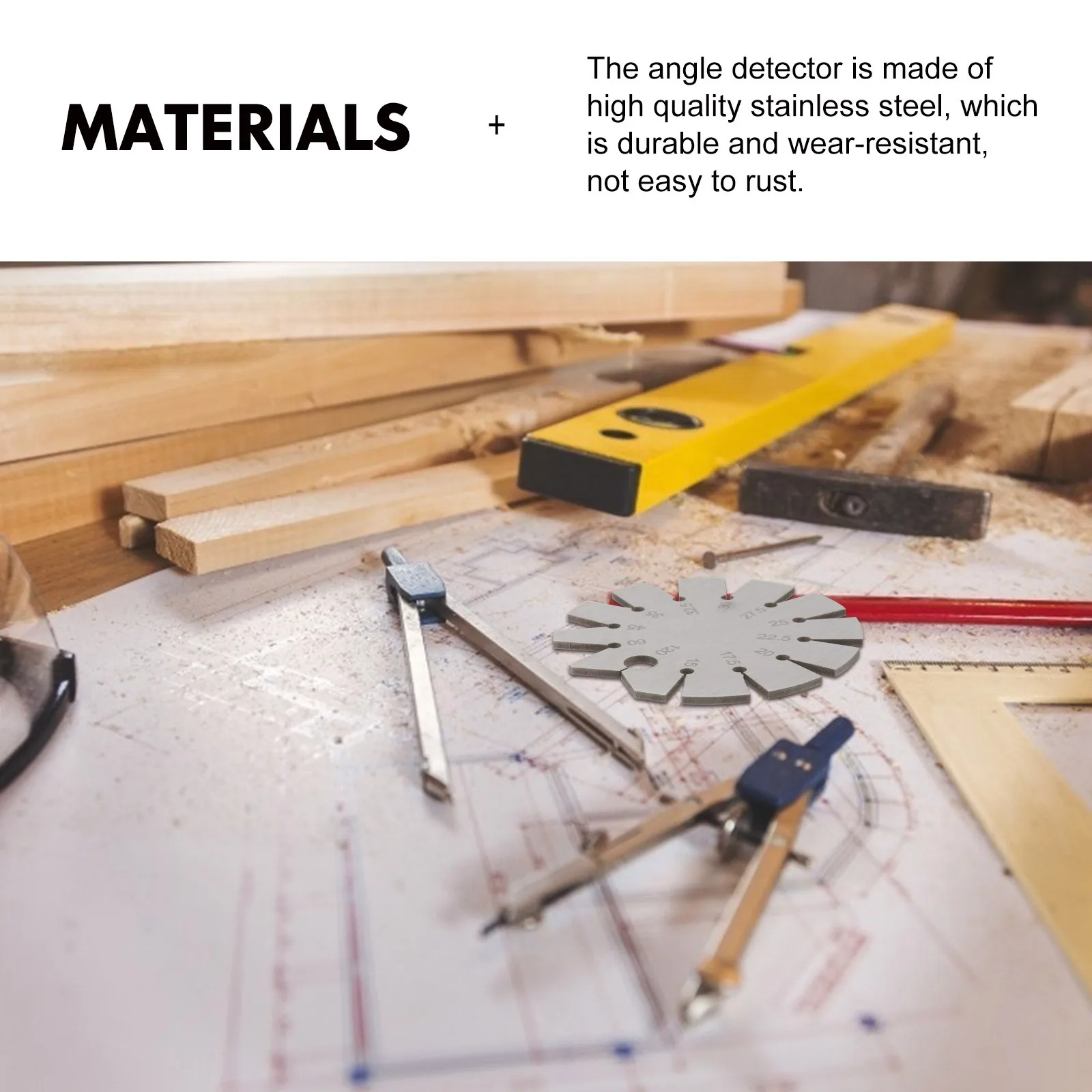

Cutting Tool Meter Timber Measuring Superguage Drill Woodworking Gauge Scribing Ruler Stainless Steel