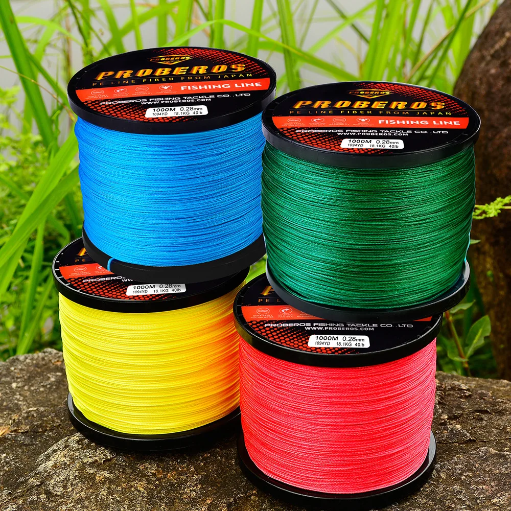 

16 Braid 1000M Fishing Line PE Material Weave Strong Horse Fishing Rock Fishing Main Line Y256