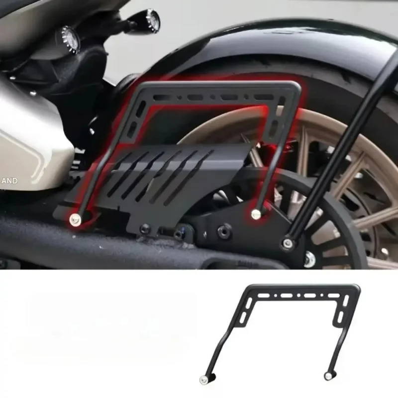 

FOR BENDA NapoleonBOB 500 Modified left side bag retro side hanging bag tool bag bracket accessories