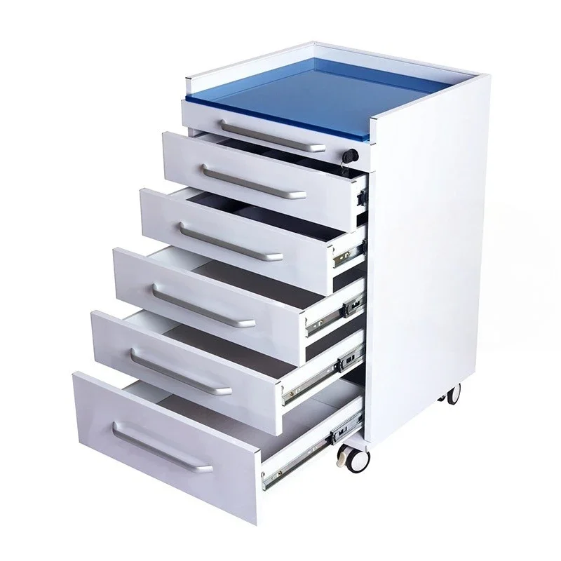 

Mobile side cabinets, five-pump lockers with layering