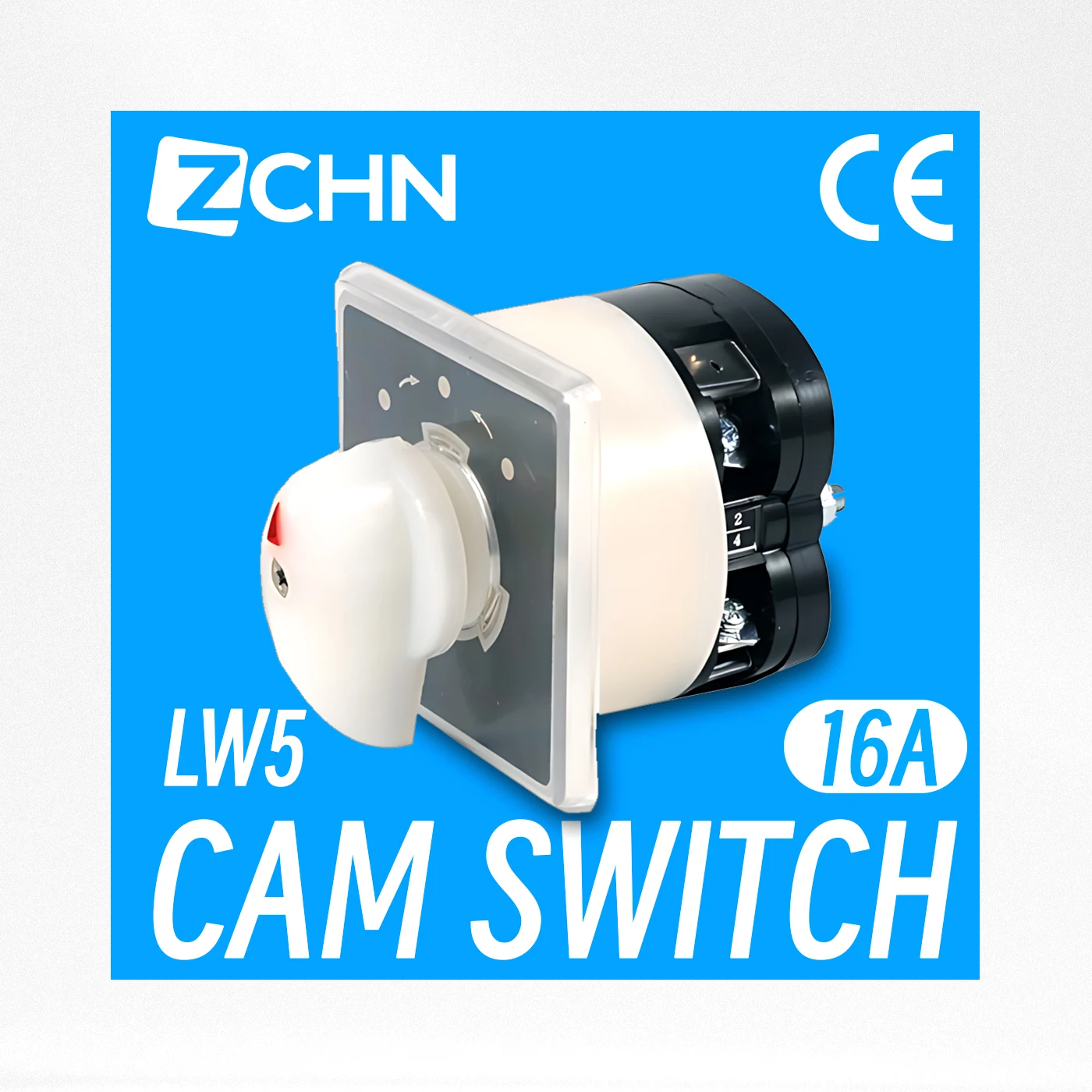 LW5-16/1B Cam Switch 3 Positions Dual Power Rotary Changeover Selector Motor Control Two Different Loads