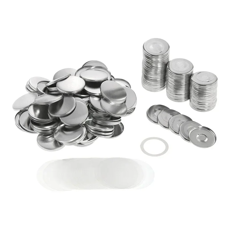 100pcs 25mm 32mm 58mm Magnet Fridge Button Making Parts DIY Refrigerator Button Badge Maker Machine Accessories Supplies
