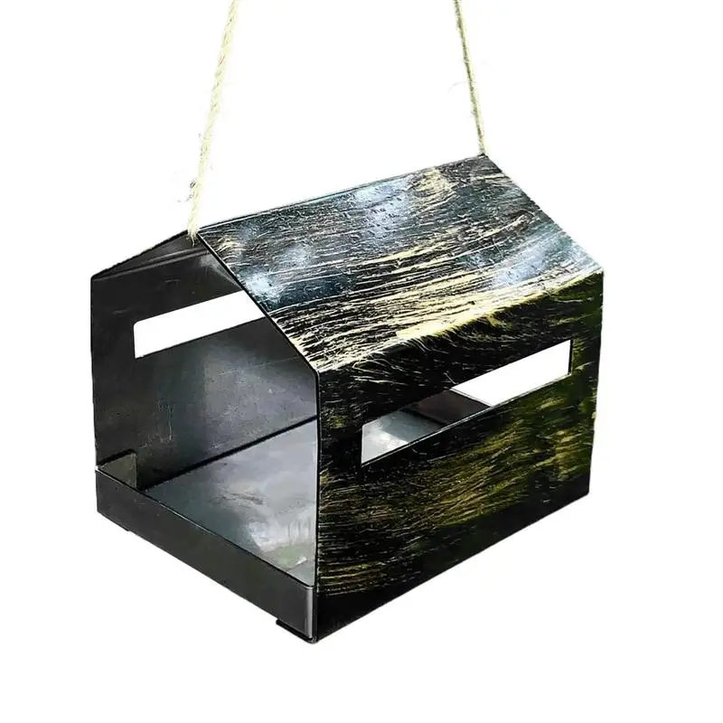 

Large Bird Feeder Outside Bird Feeder Outdoor Garden Decoration Hangable Feeding House For Backyard Balcony Camping Tree Home