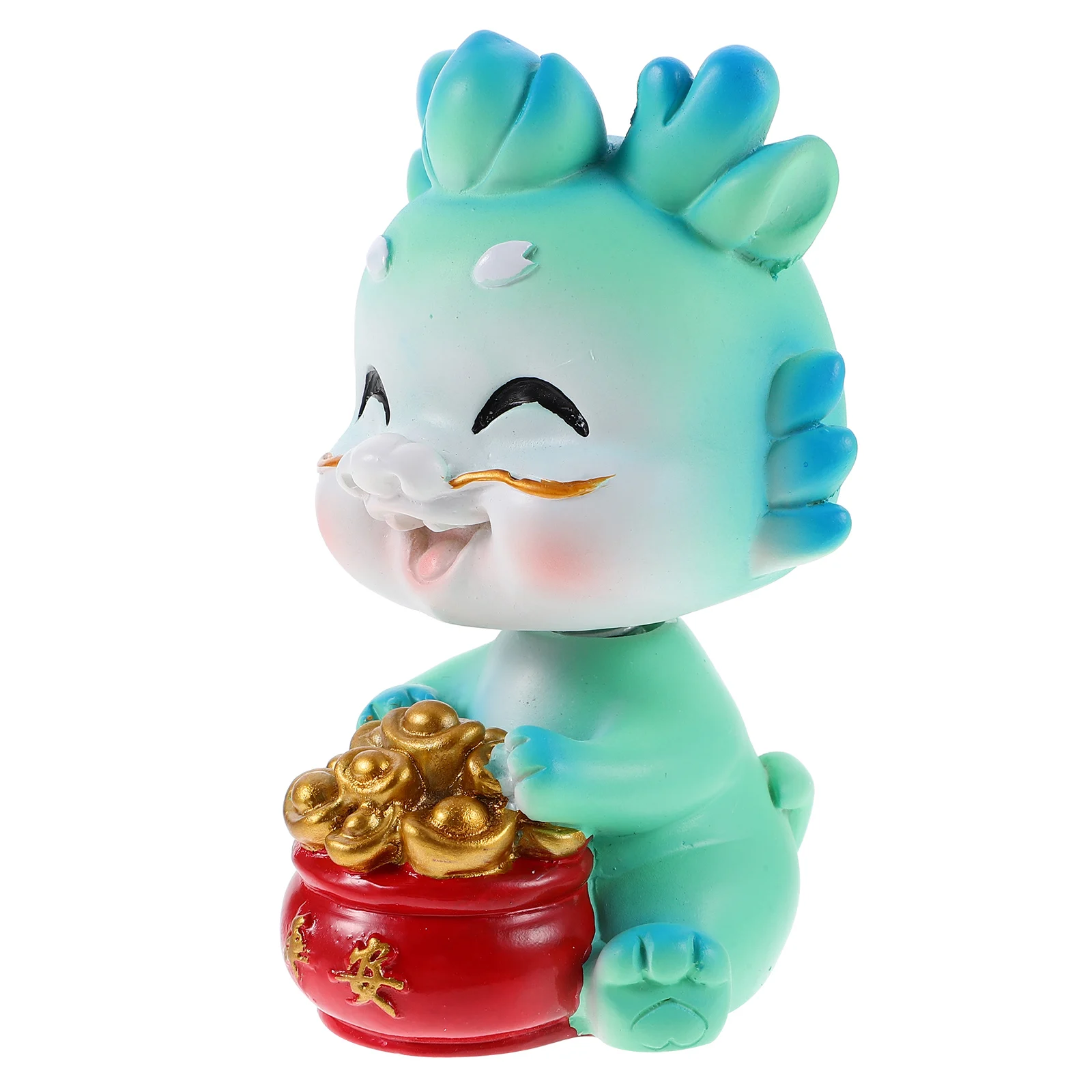 

Mini Statue Cartoon Ornament For Garden Desktop Car Micro Landscape Resin Dragon Mini Dragon Shape Decor Decor