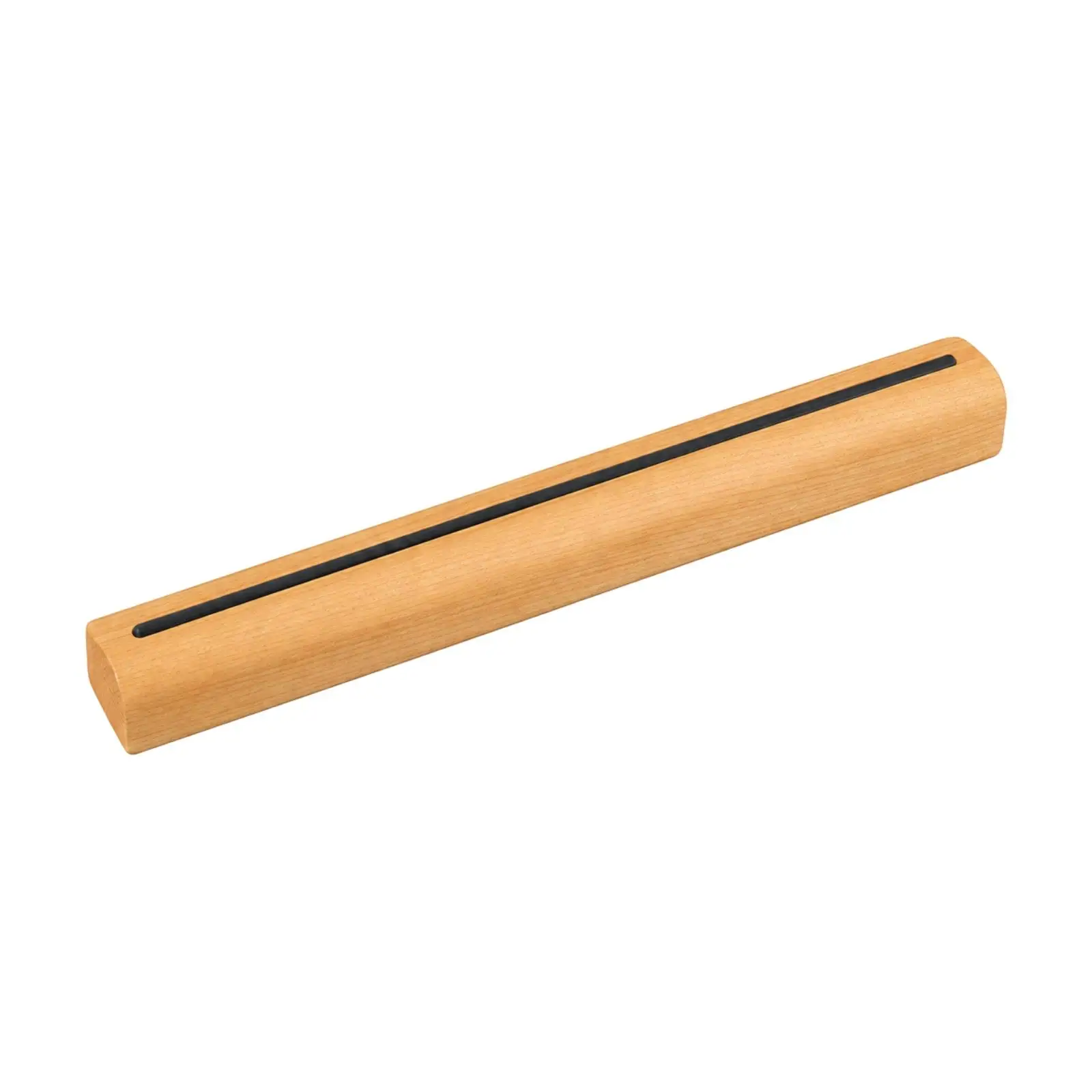 Wooden Desktop Support with Anti-Slip Groove Heat-Dissipating Laptop Support Bar Solid Wood Device Elevation Bar Sturdy