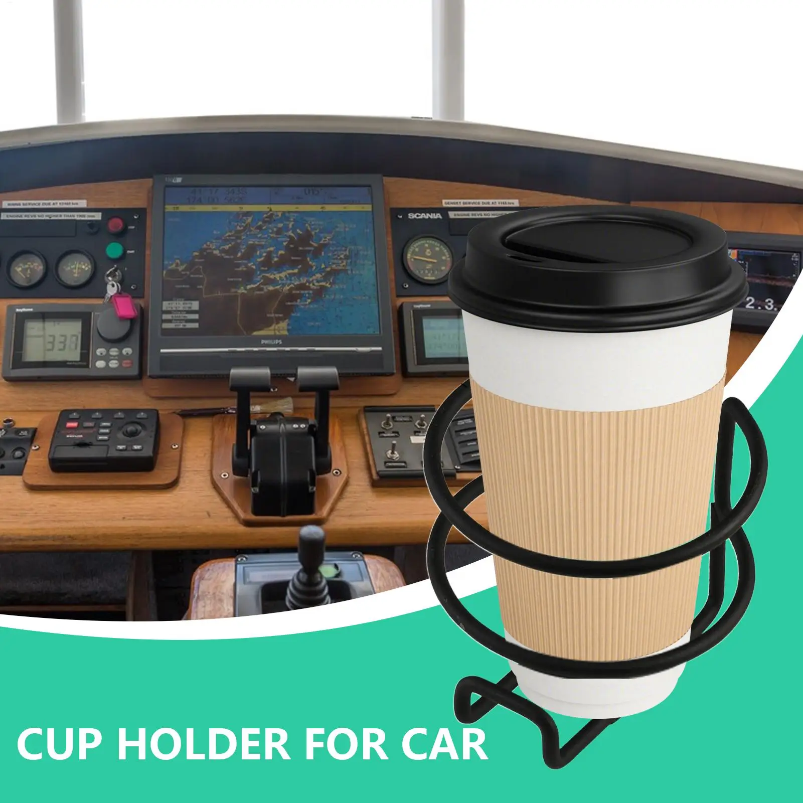 

Cup Holders For Car Drink Can Holder Marine Beverage Cans Stand Water Bottle Mount For Truck Rails RV Trailer