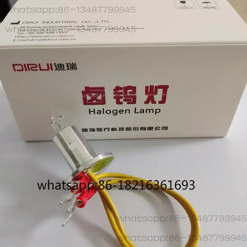 

Dirui CS-T240 CS-T300 CS300 CS400 CS600 CS800 CS1200 CS1300 Chemistry Analyzer Halogen Lamp Bulb 12V 20W New