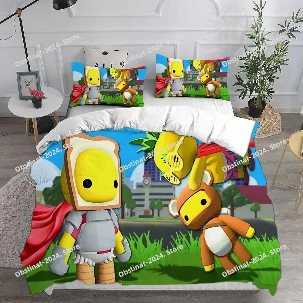 

3D Print Wobbly & Life Single Twin Full Queen King Size Quilt Anime Bed Cover Pillow Case Duvet Cover Bedding Sets