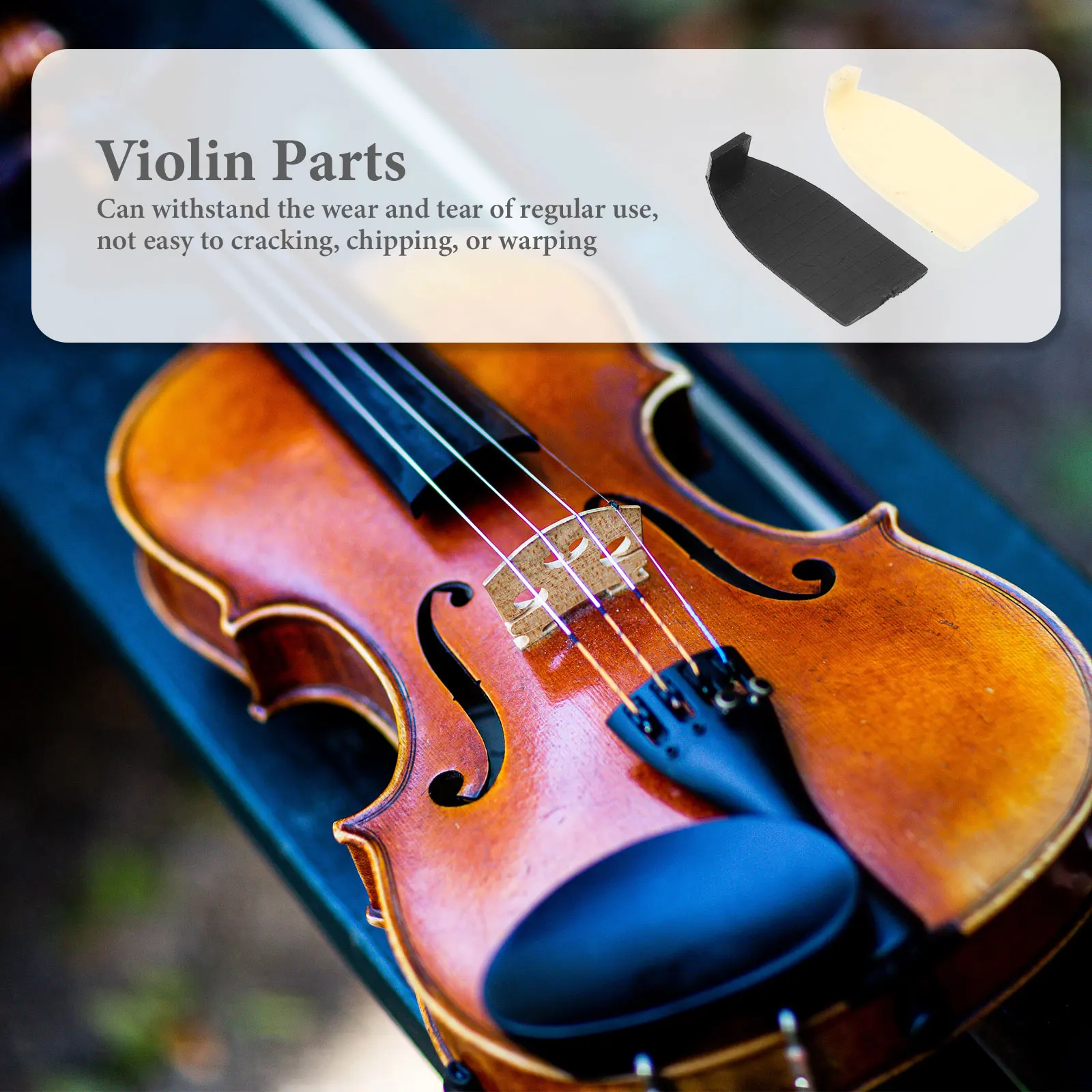 

10 Pcs Bow Accessories Violin Tips and Parts Replace Versatile Accessory Corrector Grip Plastic