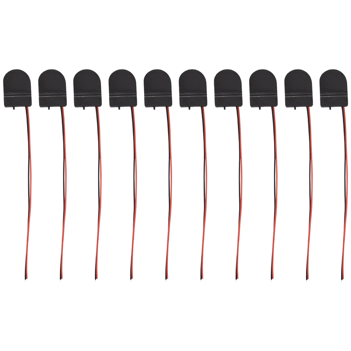 AD41-10/Uds CR2032 botón pila de moneda soporte funda con interruptor de encendido-apagado batería de 3V