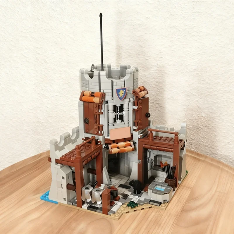 1192 قطعة MOC الحرس برج القلعة سلسلة رقم 7 الأسد نموذج اللبنات تجميع لعبة فكرة التعليم هدايا عيد الميلاد هدايا عيد ميلاد الاطفال #4