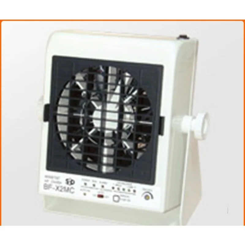 Electrode self-cleaning ionizer for the electrode of the electrode for electrostatic elimination in the ion fan
