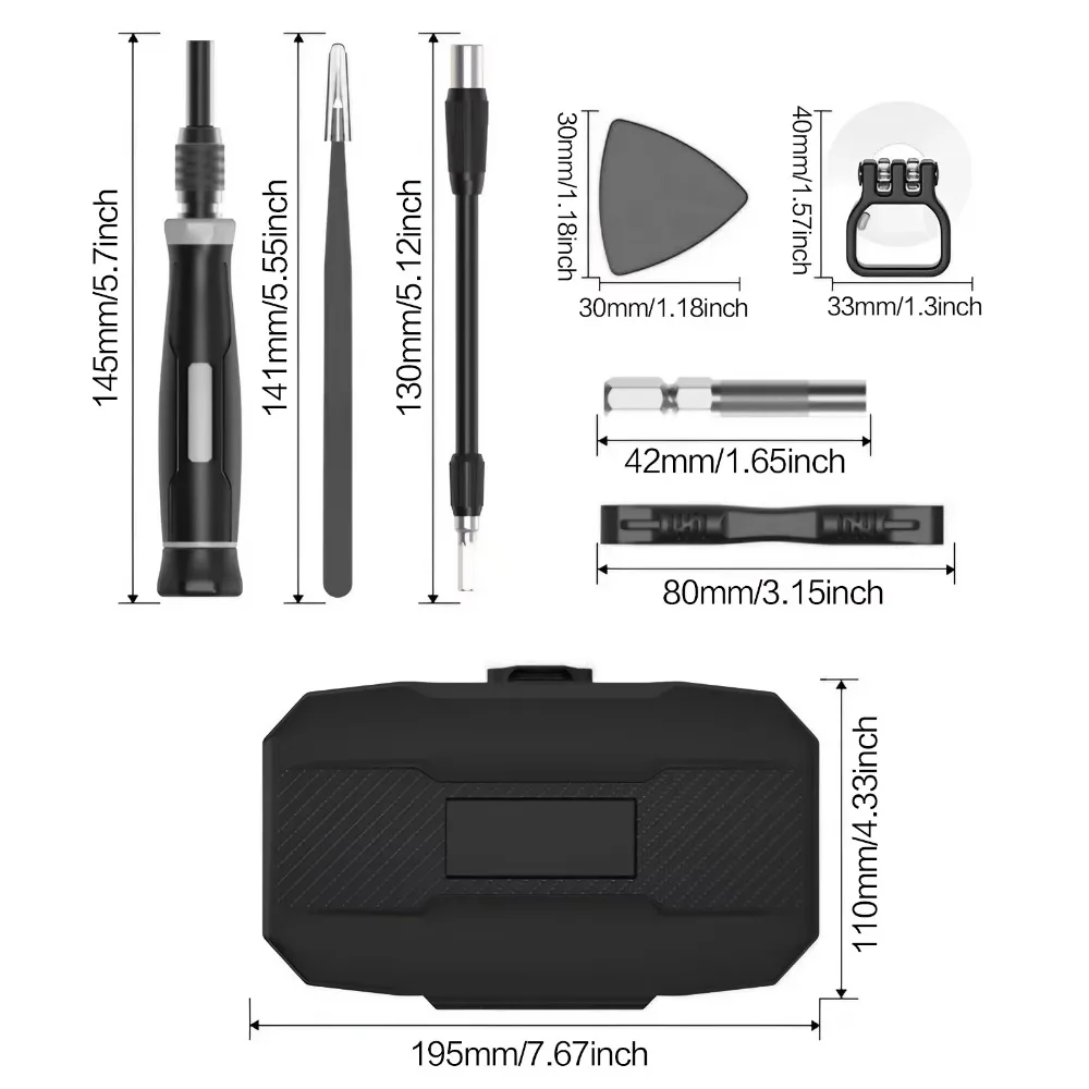 STONEGO 1Set 25/152 in 1 Screwdriver Set Torx Multifunctional Precision Screwdriver For Device Phones Tablet PC DIY