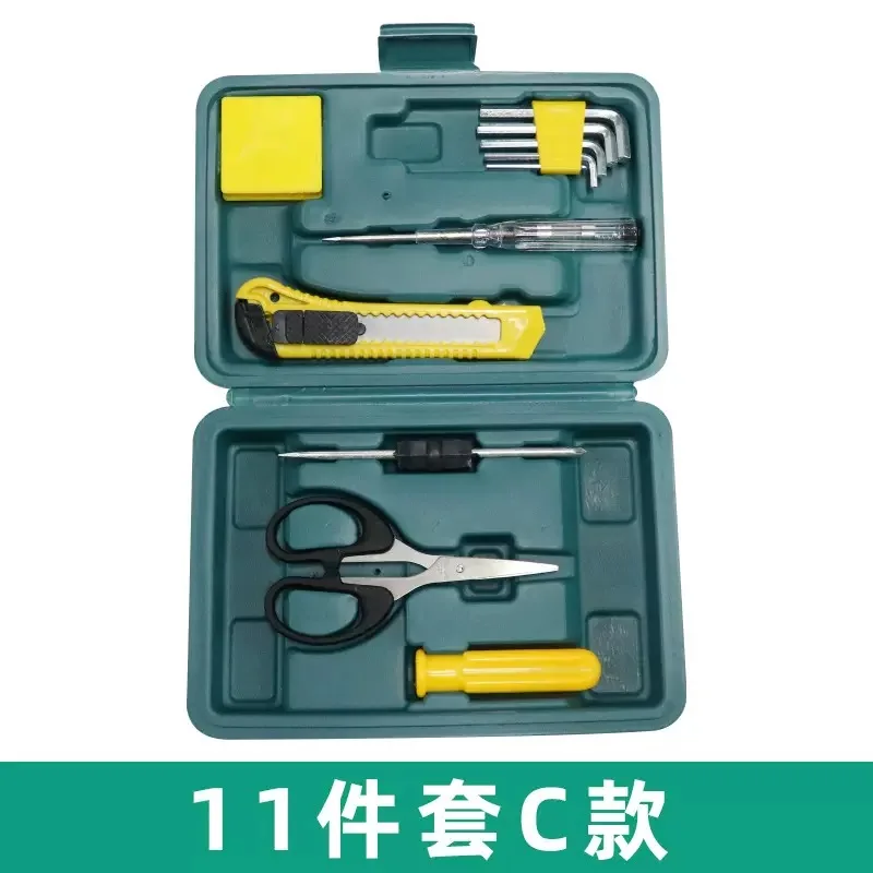 1set Complete Tools Set Kit Professional Hand Toolbox General Household Work Tool box Repairs Maintenance Metal Carpentry Tools