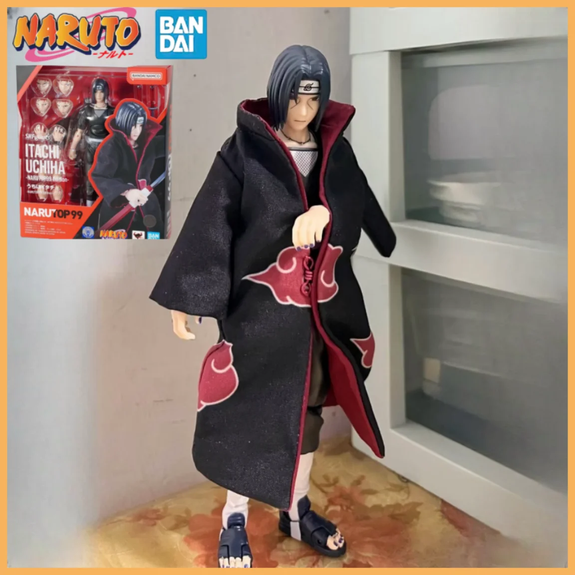 

В наличии Bandai S.H. Фигурка Наруто shf Uchiha Itachi NARUTOP99, модель, игрушки в подарок