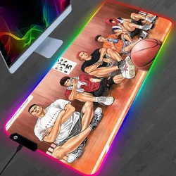 Slam Dunk LED Gaming Mouse pads große Schreibtisch matte PC Gamer XL Mouse pad RGB Mauspad leuchtende Mäuse Mäuse Matten mit Hintergrund beleuchtung