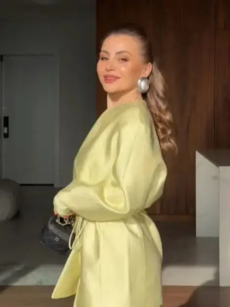 

Chic French Two Piece Set Elegant Spring Vintage Button Top Wide Leg Pants Women Office Daily Street Outfits