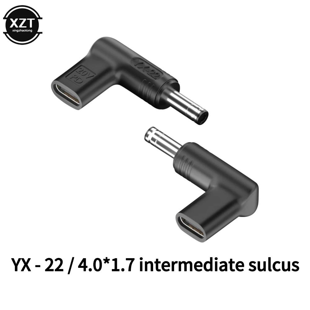 

Универсальный адаптер питания с USB C PD на DC, 100 Вт, разъем типа «Мама» на «папа» постоянного тока, переходник-конвертер для маршрутизатора, планшетов, вентиляторов