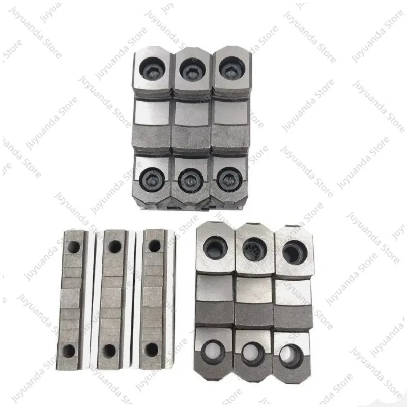 Three Jaw Chuck  Accessories Moving Jaws Upper Lower Jaw Tooth Slide 200C 250C