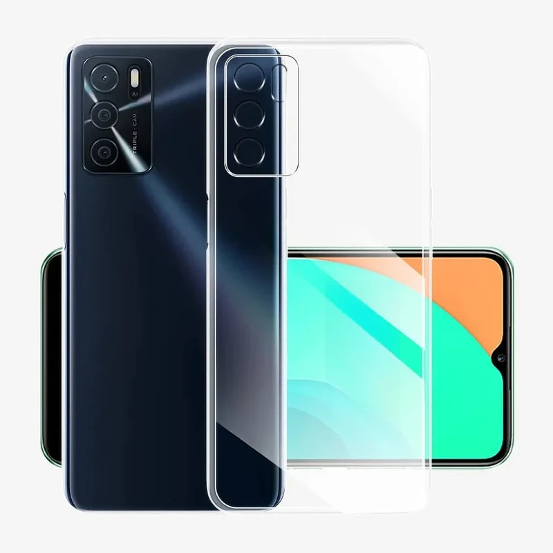 For OPPO A16 A16S S Case For Appo A54 A54S S Silicone Soft Transparent Mobile Phone Cases Clear Back Cover Funda Coque Carcase