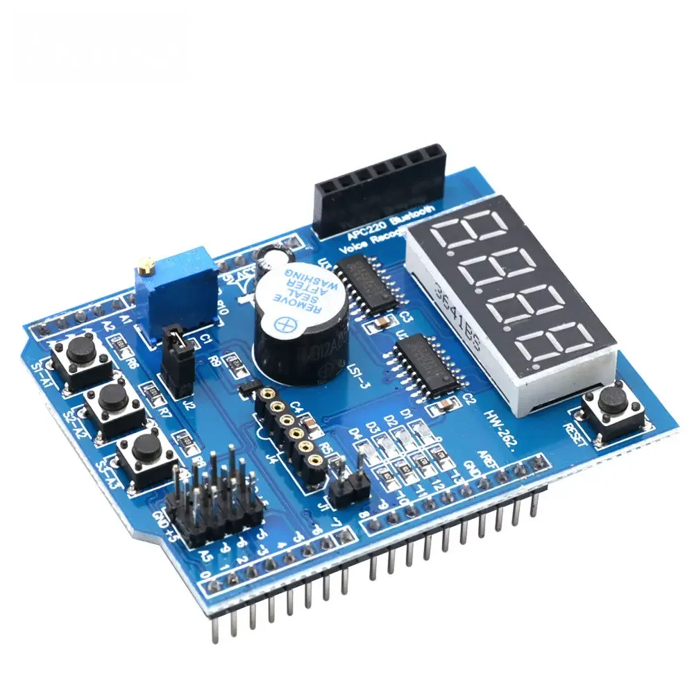 Multifunktion ales Erweiterungs board Kit-basiertes Lernen für Arduino Uno R3 Leonardo Mega2560 Servo Bluetooth Shield Multifunktional