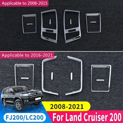 For 2008-2021 Toyota Land Cruiser 200 Interior Modification LC200 Air Conditioning Air Outlet Decoration Sequins Accessories