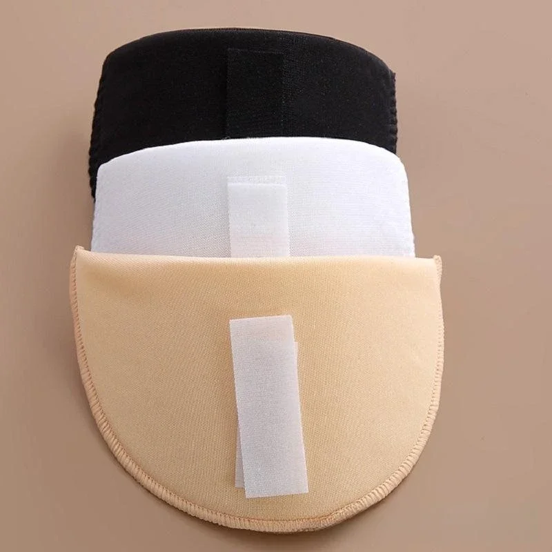 1Pair Foam Sponge Shoulder Pads Sewing Set-in Shoulder Pads For Women Men Jacket Blazer T-Shirt Clothing Garment Accessories