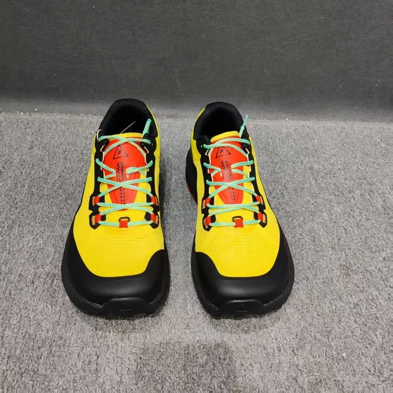 Professional Trail Running Shoes Men Women Black Yellow Gym Sneakers For Unisex Breathable Outdoor Sports Shoe Couples Gym Shoe