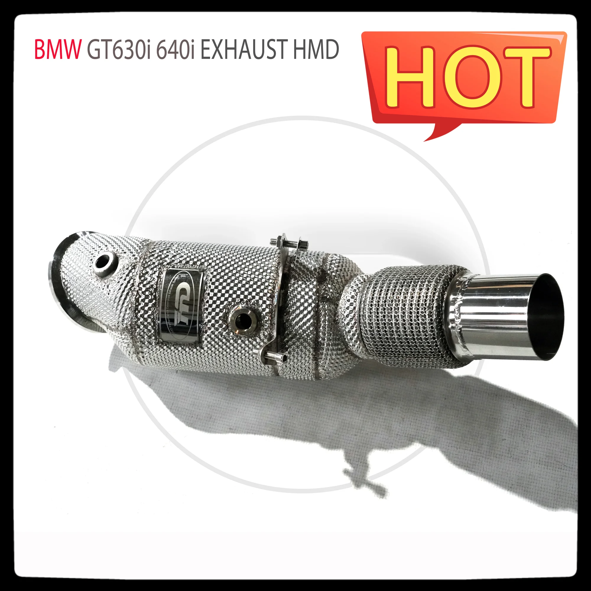 

HMD Exhaust Pipe Downpipe header for BMW GT630i 640i Car Accessories With Catalytic Without Cat