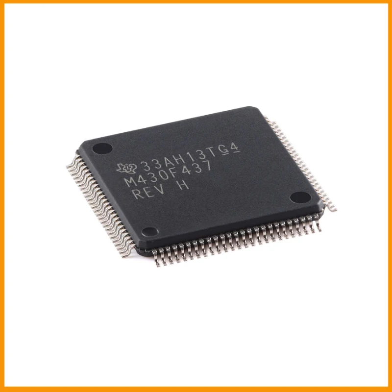 5Pcs/Lot  New Original  MSP430F437IPZR  MSP430F437 Microcontroller IC 16-Bit 8MHz 32KB (32K x 8 + 256B) FLASH 100-LQFP (14x14)