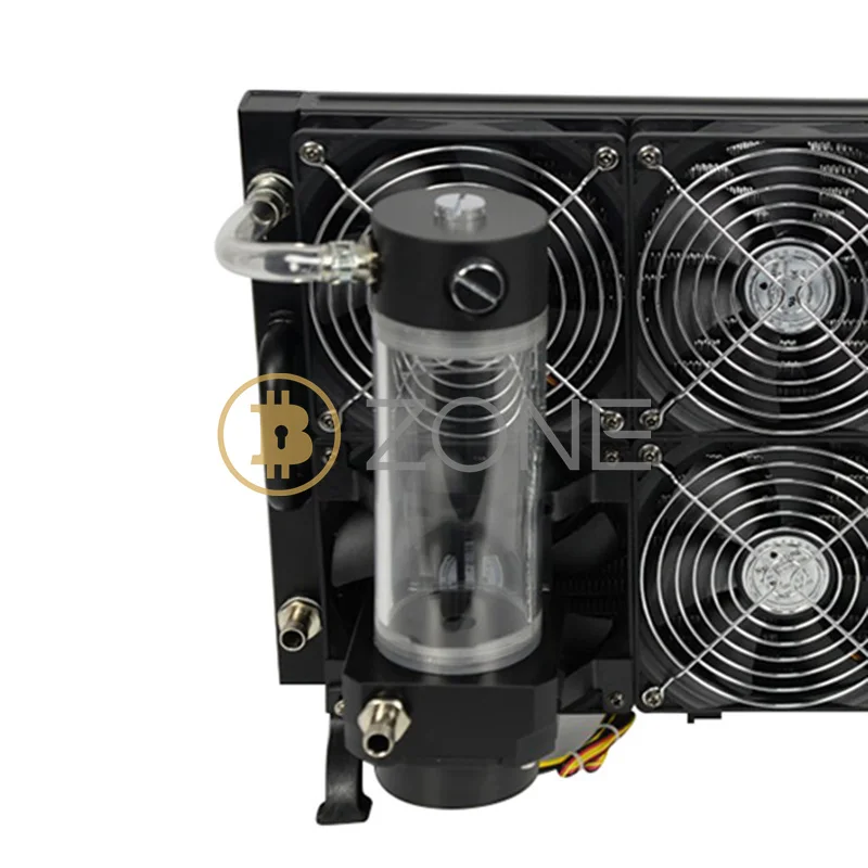 Antminer Whasminer serie sistema de refrigeración por agua, bomba de refrigeración por agua, ventilador de doble fila, máquina de minería