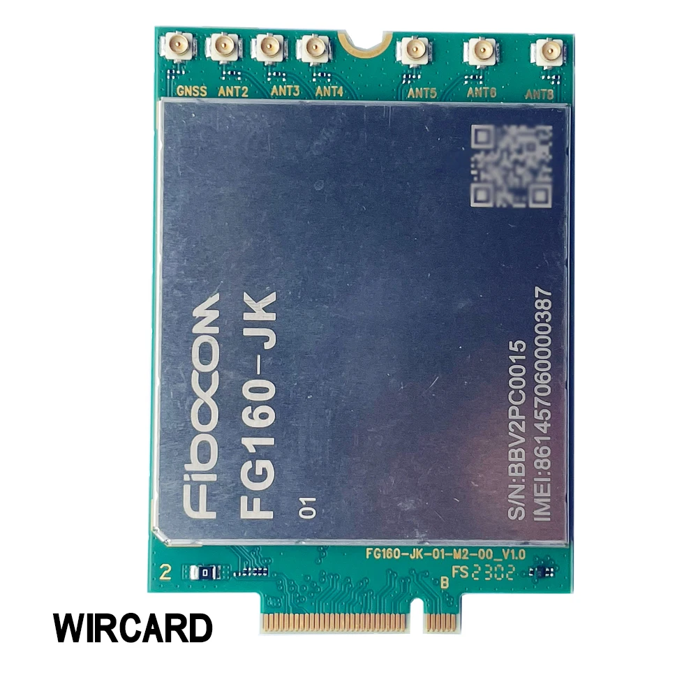 FG160-JK M.2 5G Card 5G Module SDX62 PCIe3.0/4.0 NR Sub-6 FDD-LTE TDD-LTE 4G Module For  PC Router