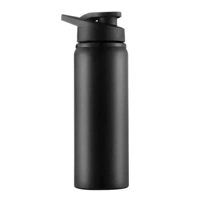 1-15PCS Tragbare Edelstahl Fahrrad Wasser Flasche Gerade Trinken Im Freien Sport Reise Wasserkocher Metall Wasser Flasche