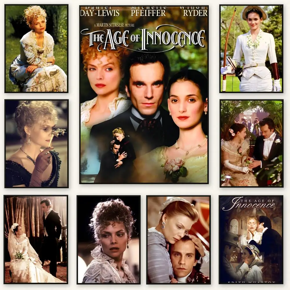 The Age of Innocence Poster Frameless Peel-and-Stick Removable Wall Art Print