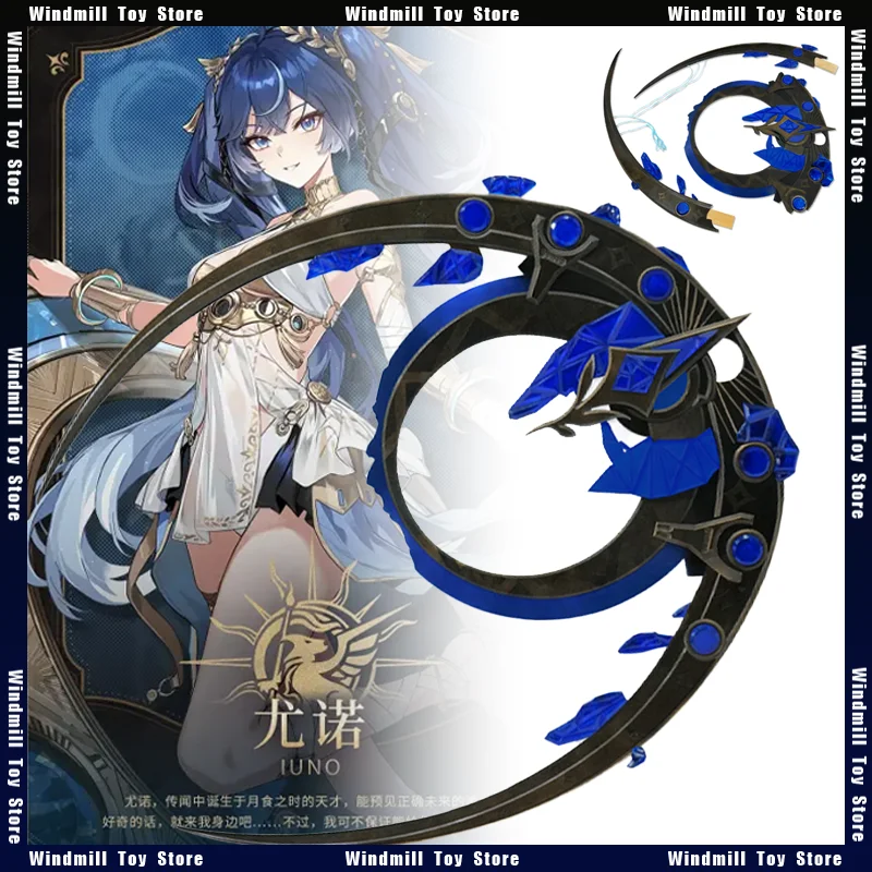 

108 см IUNO Moonbow Wuthering Waves игровая периферия деревянная съемная модель незатачиваемая косплей настольный орнамент коллекция игрушек