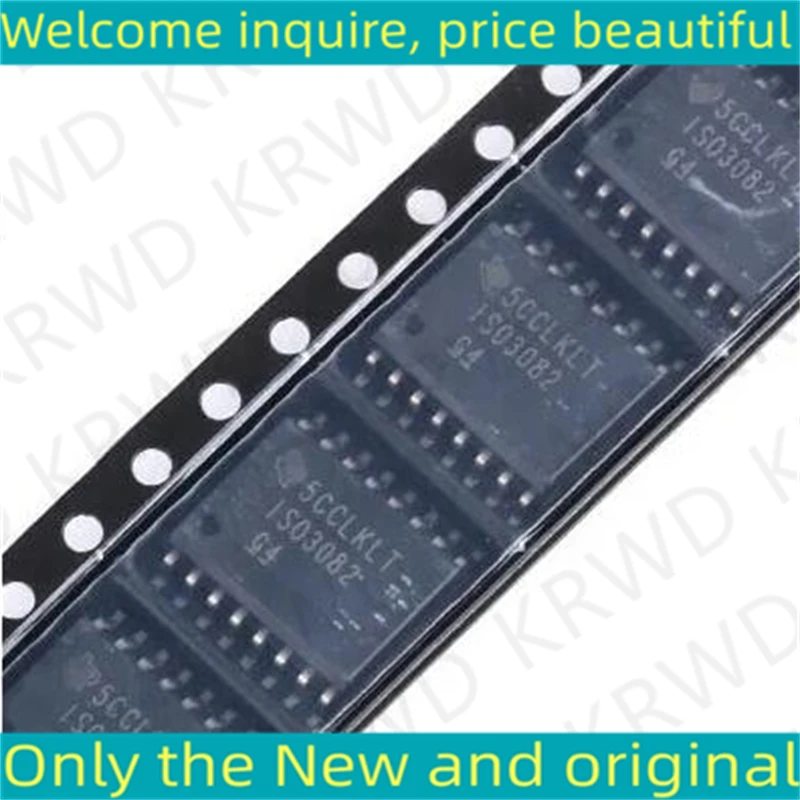 10PCS  ISO3082  New and Original Chip IC ISO3082DWR  ISO3082DW  SOP-16