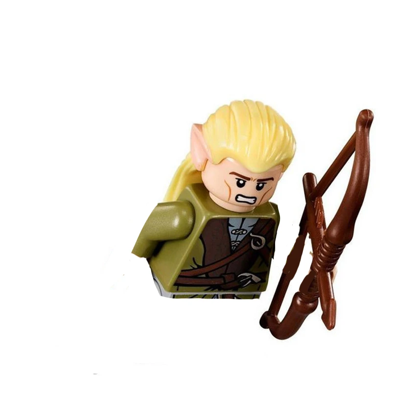 MOC Mittelalterliches Modell Ornamente MOC Herr der Ringe Spielzeug Zwerg Mini-Actionfigur Spielzeug Geschenk Ringwraith Hexenkönig von Angmar Modell 3