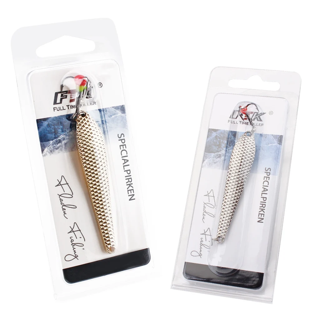 FTK Cuchara Equilibrador – Señuelo de pesca en hielo con triple anzuelo - imagen 2