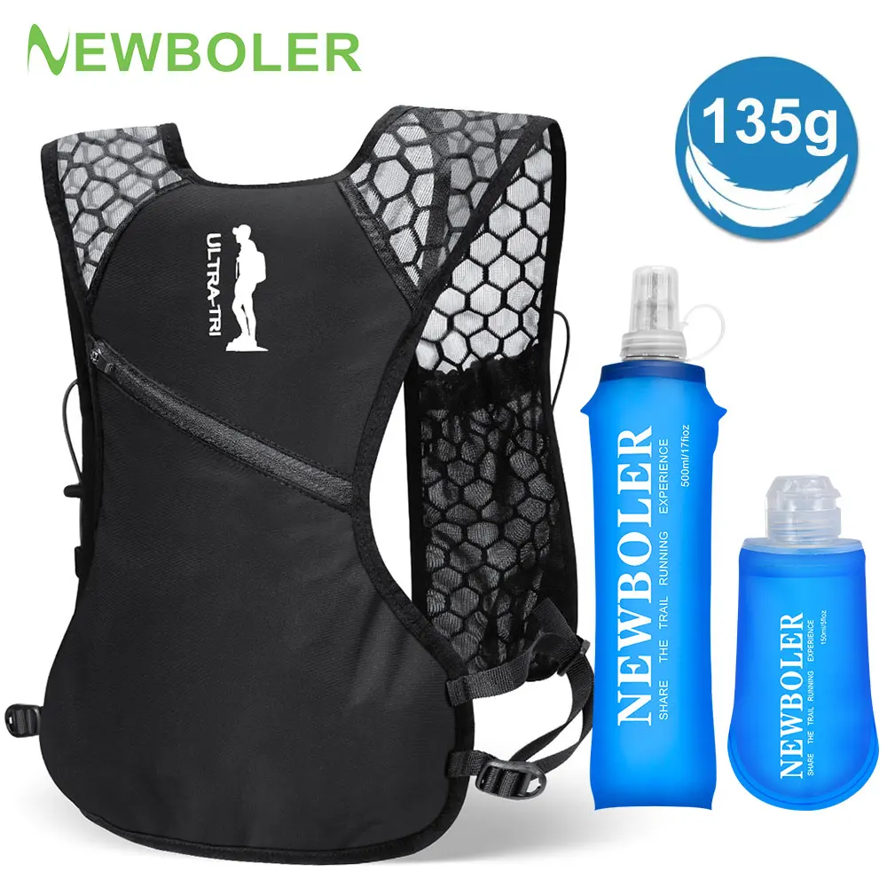 NEWBOLER Ultra light Cycling Backpack 2.5L Bicycle Bags Outdoor Sport Climbing Hiking MTB Road Bike Hydration Backpack