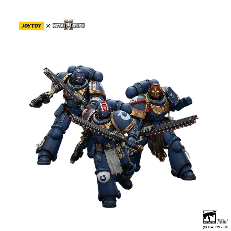 

JOYTOY Warhammer 40K Space Marine 2 Lieutenant Titus Collector's Edition 3-Pack 1/18 JT01369 Sci-Fi Action Figures In Stock