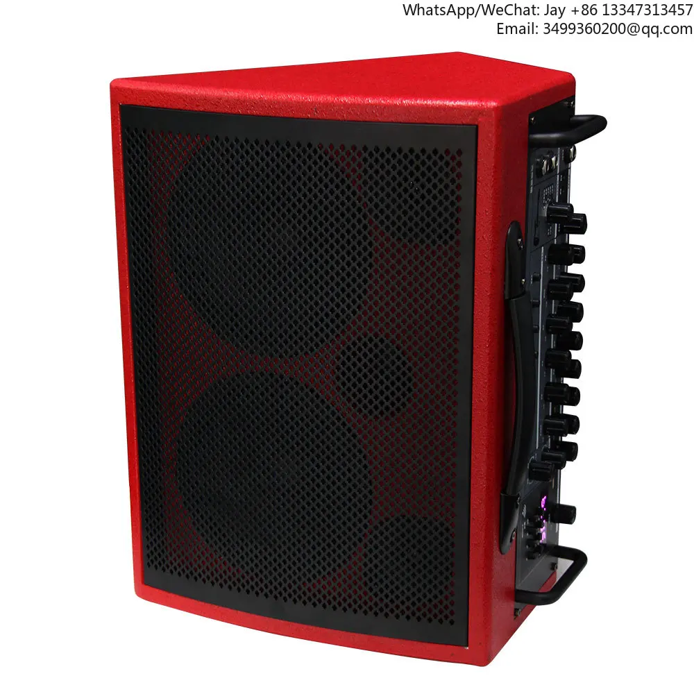 

Dual 8 Inch Big Power BT Wireless Guitar Active Sound Speakers Box For Electric Guitar Amplifier Loudspeaker