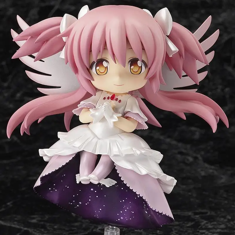 Puella magi madoka magica gsc kaname madoka anime personagem modelo periférico boneca móvel ornamento de mesa edição limite