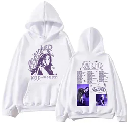 Laufey The Bewitched Tour 2024 Hoodie Harajuku Hip Hop Pullover Tops Popular Music Sweatshirt Fans Gift