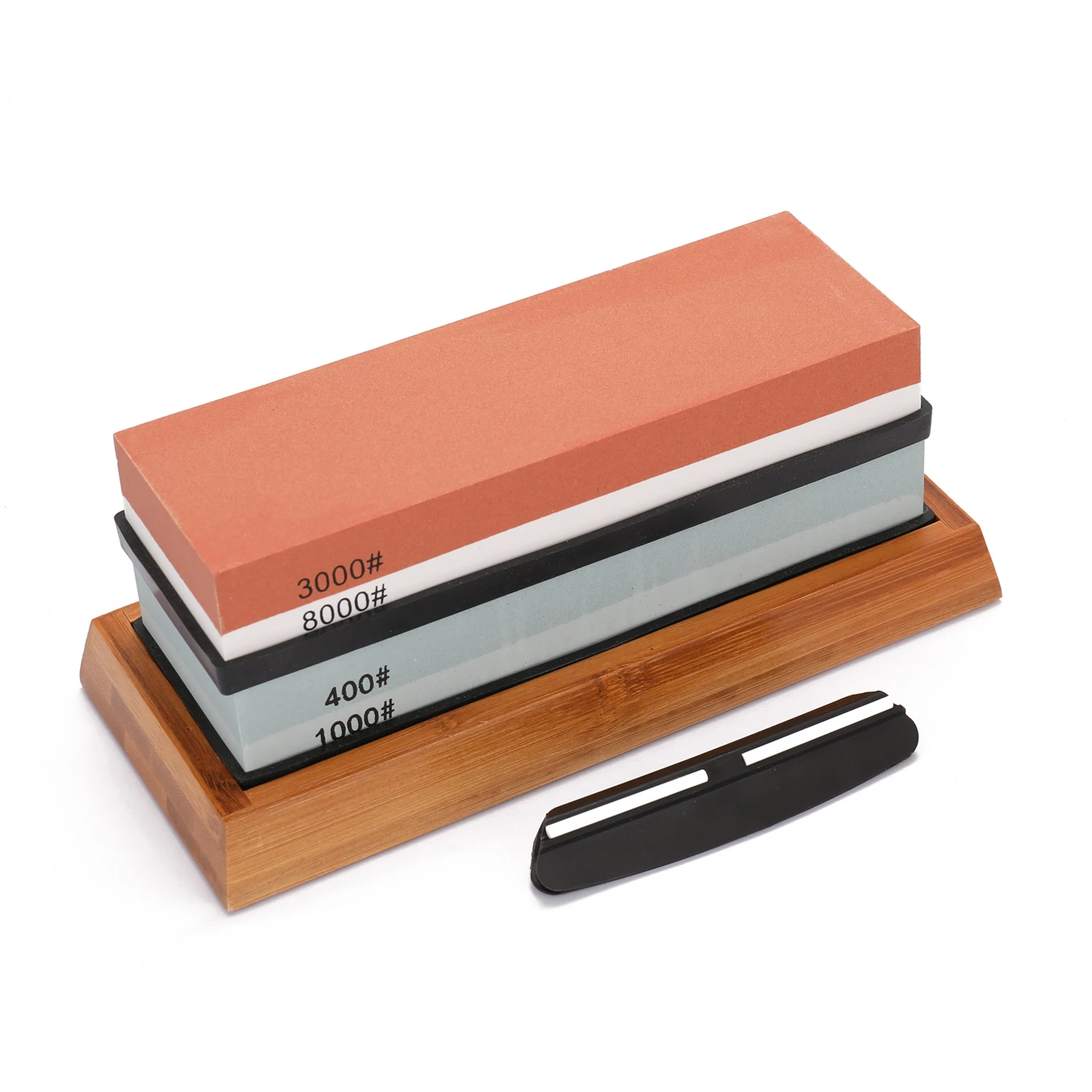 

Whetstone 400/1000 3000/8000 Grit Premium Whetstone Cut Sharpening Stone Set SharpenerNon Slip Base Cutter Sharpener