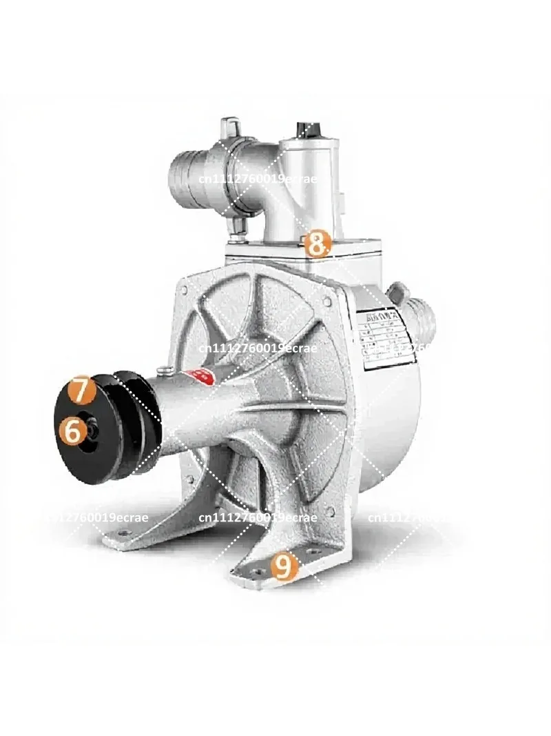 High Pressure Aluminum Self-Priming Drag Pump for Agricultural Irrigation
