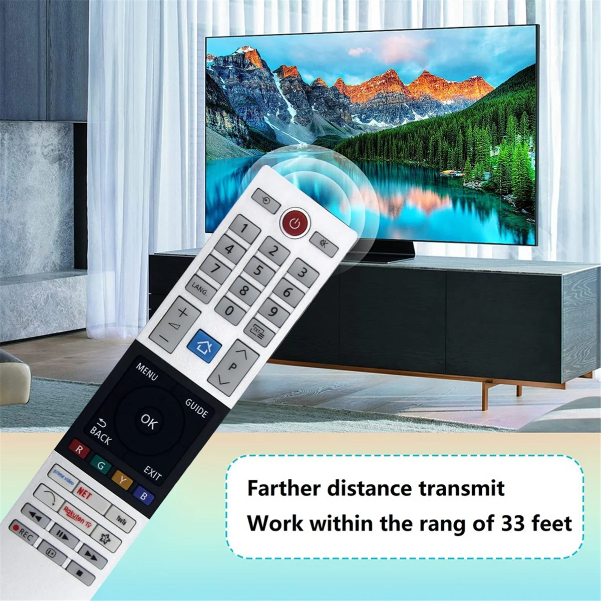 El mejor reemplazo del control remoto CT-8567 CT8567 para el control remoto de TV LCD LED Toshiba CT8538