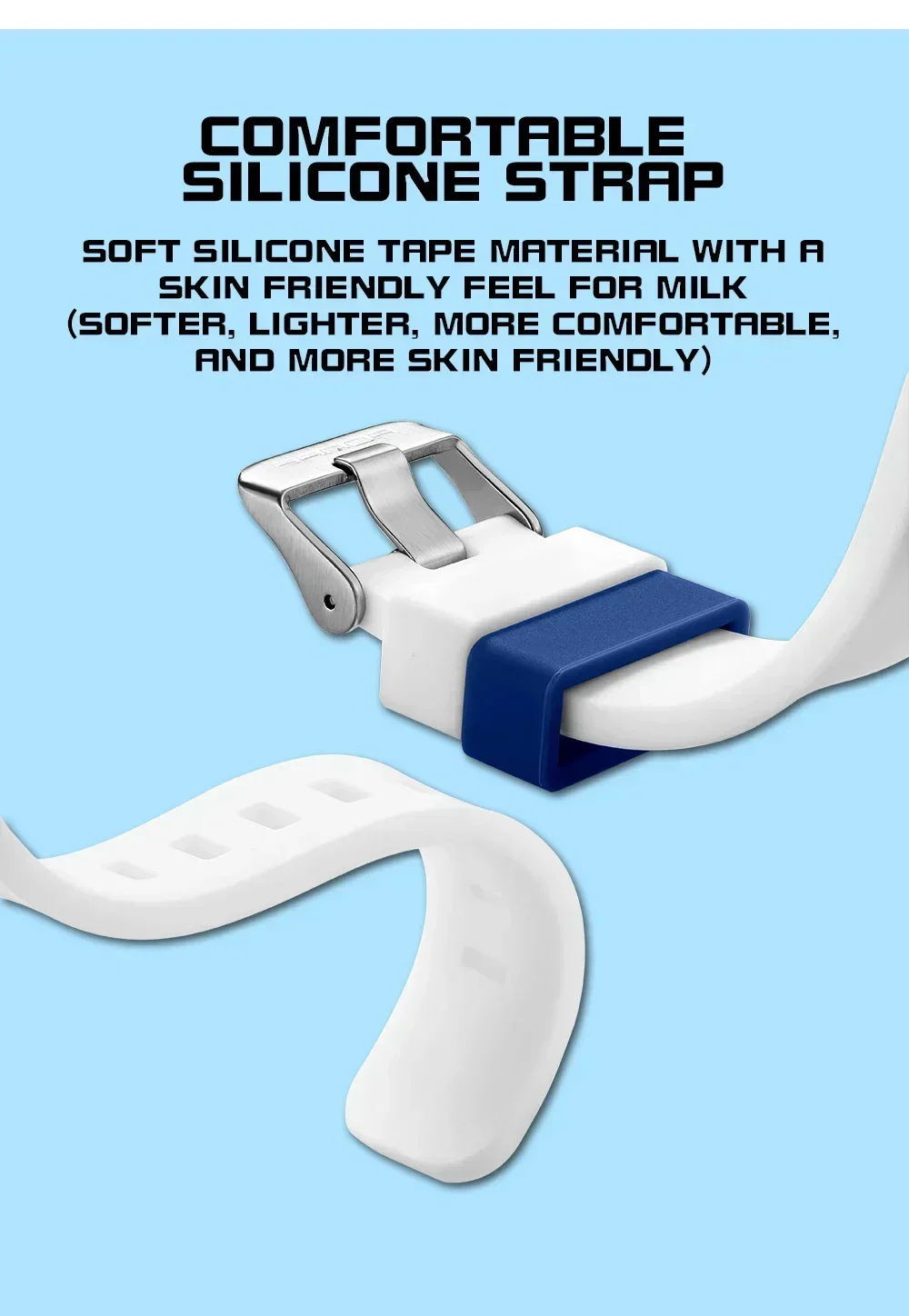 Sanda Fashion Trend Reloj electrónico Silicona Cool Hollow Reloj desmontable Reloj impermeable para hombres y mujeres